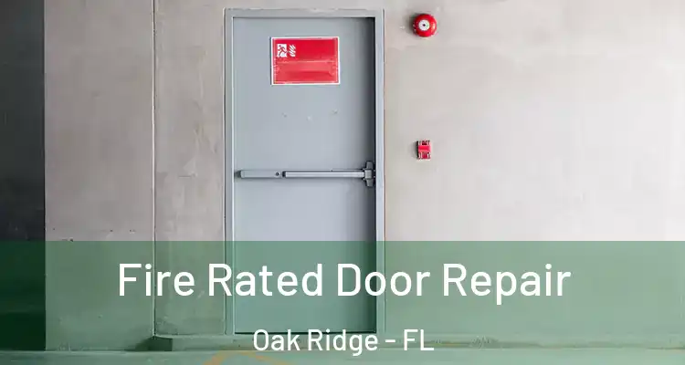Fire Rated Door Repair Oak Ridge - FL
