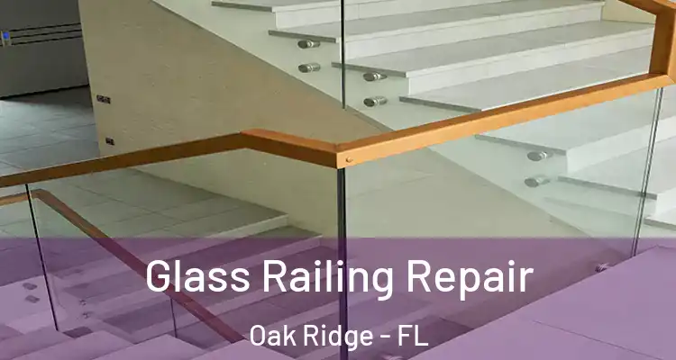 Glass Railing Repair Oak Ridge - FL
