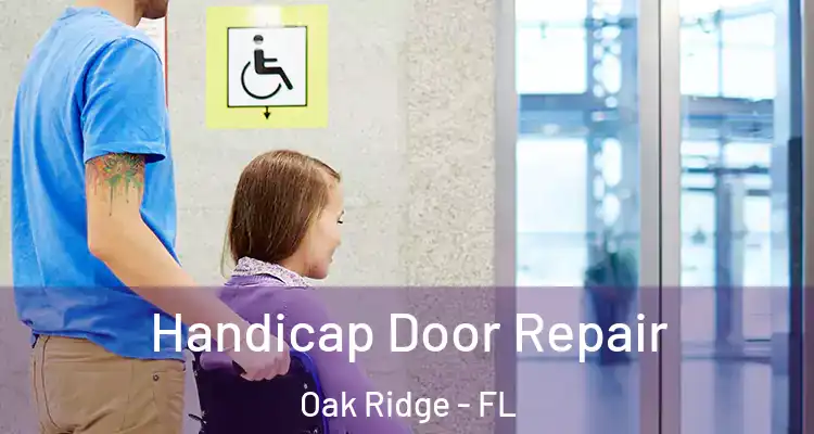 Handicap Door Repair Oak Ridge - FL