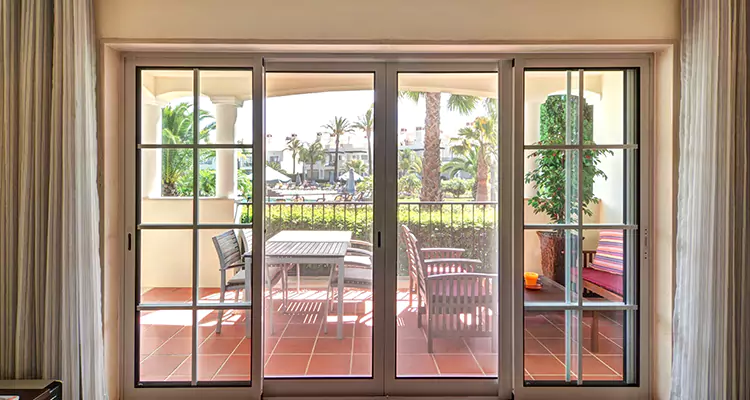Double French Doors Interior Repair in Oak Ridge, FL