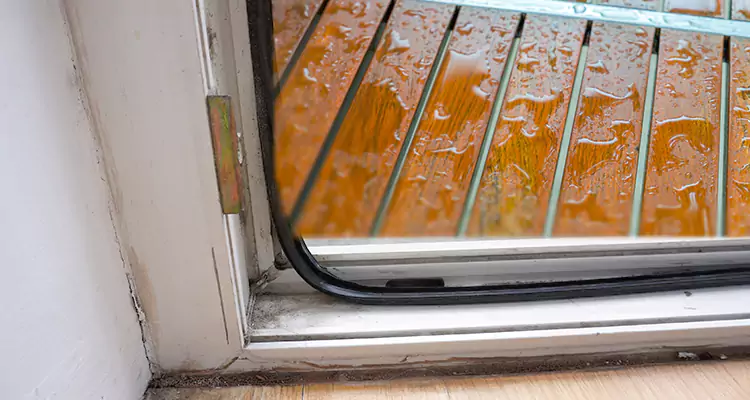 Water Leaking Wooden Patio Doors Repair in Oak Ridge, FL