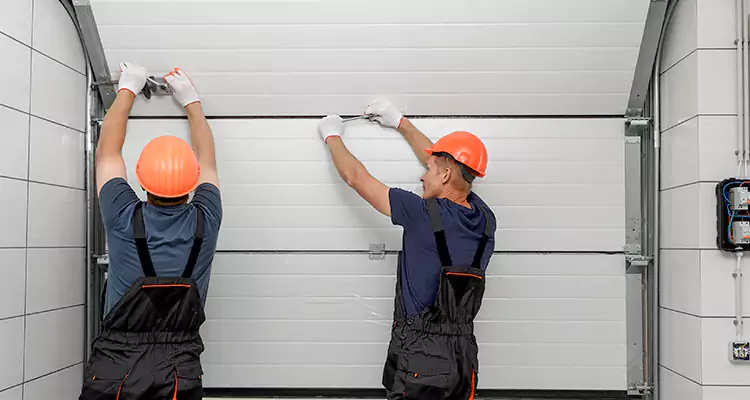 Garage Door Bottom Panel Repair in Oak Ridge, FL