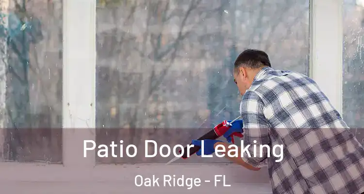 Patio Door Leaking Oak Ridge - FL