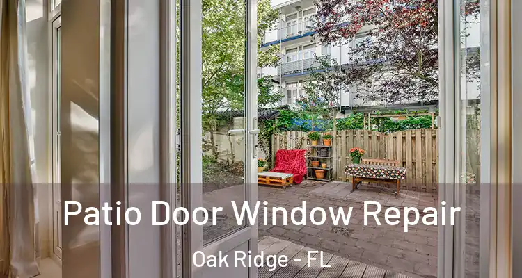 Patio Door Window Repair Oak Ridge - FL