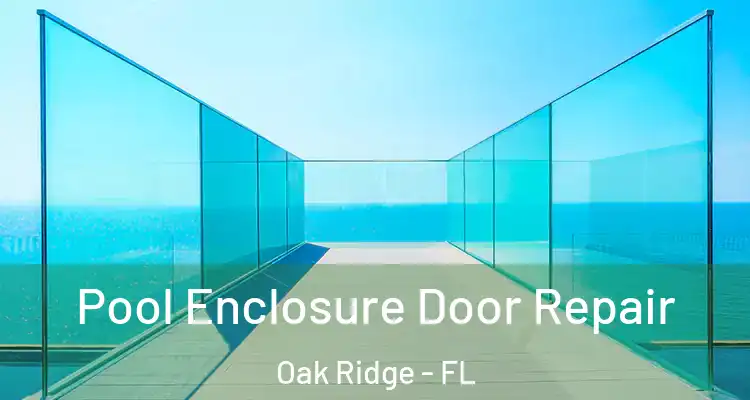 Pool Enclosure Door Repair Oak Ridge - FL