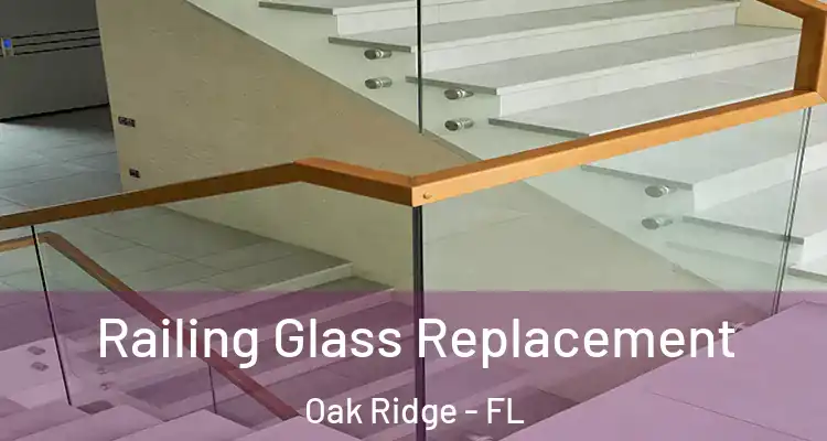 Railing Glass Replacement Oak Ridge - FL