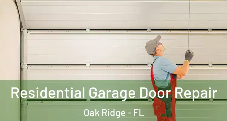Residential Garage Door Repair Oak Ridge - FL