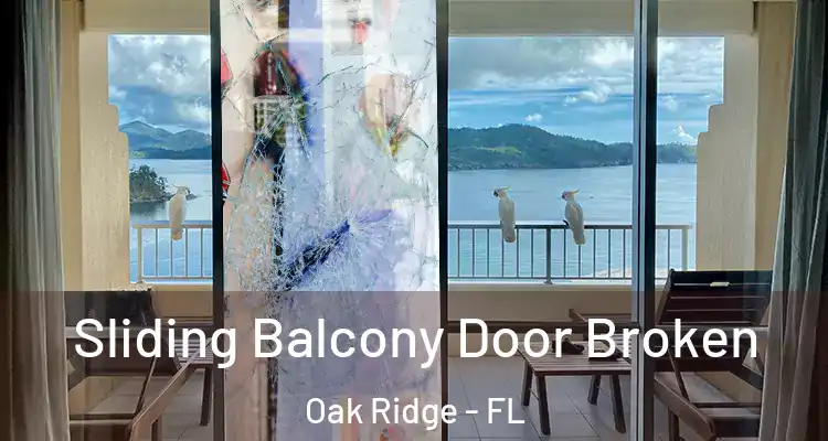 Sliding Balcony Door Broken Oak Ridge - FL
